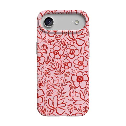 Blush Garden | Floral Doodle Case