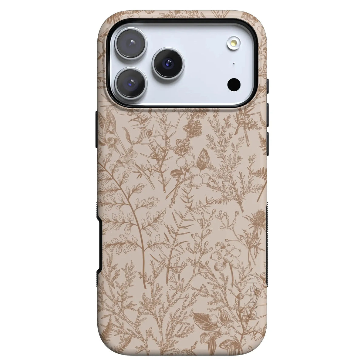 Beige Garden | Neutral Floral Case
