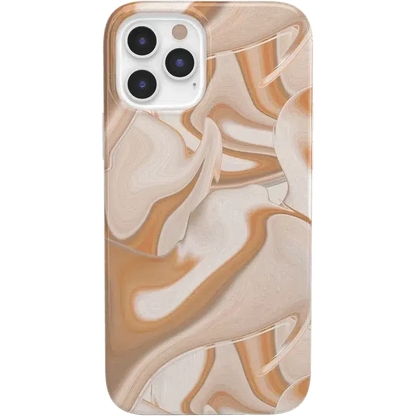 Caramel Delight | Marble Swirl Case