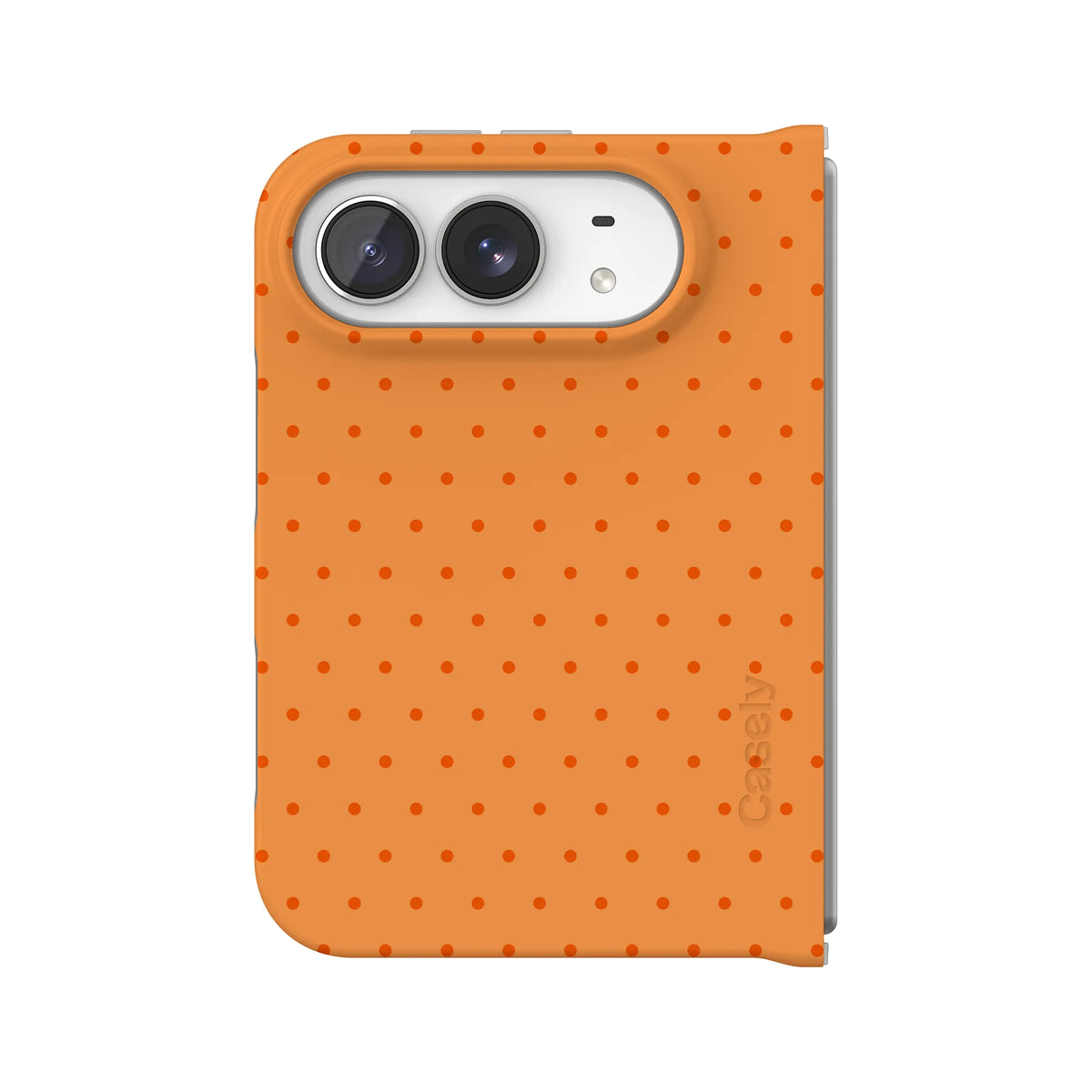On the Dot | Orange Polka Dot Case