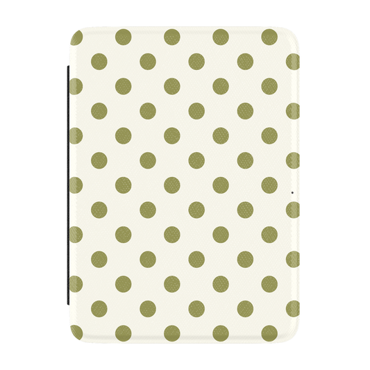Spotted in SoHo | Green Polka Dot Kindle Case