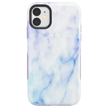 Cotton Candy | Blue & Purple Marble Case