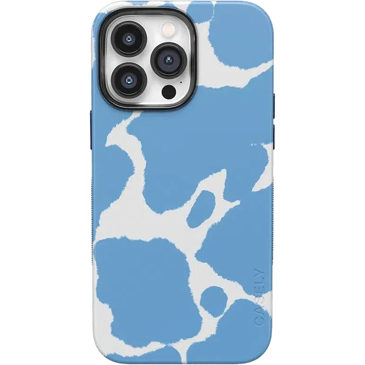 Current MOOd | Light Blue Cow Print Case