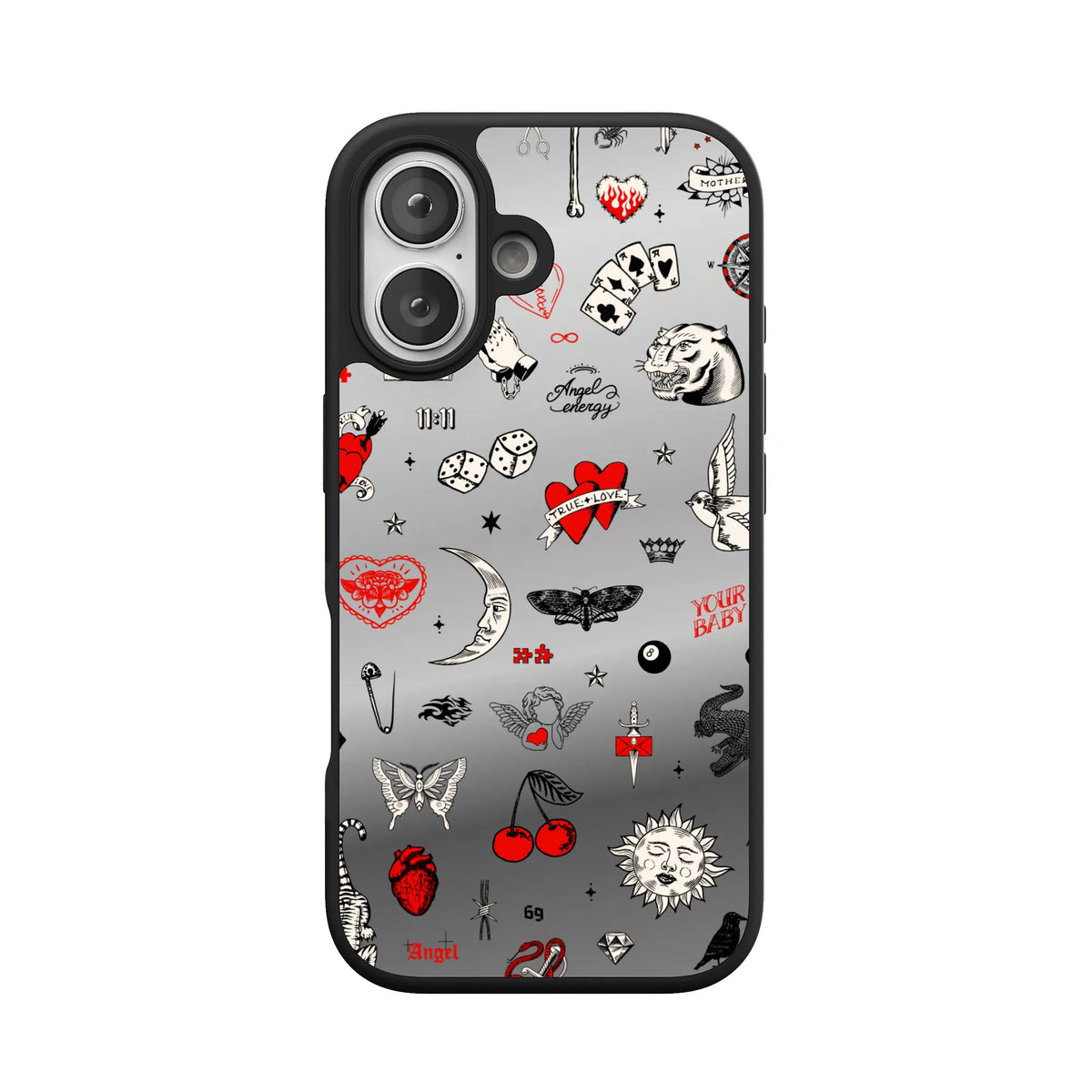 Not a Phase | Clear Flash Tattoo Case