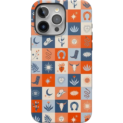 Dirt Road Chic | Western Squares Case