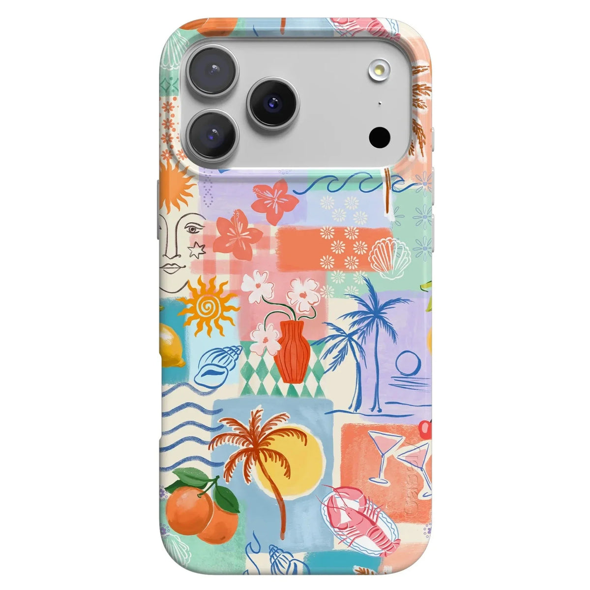 Tropical Heat | Beachy Collage Case
