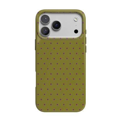 On the Dot | Moss & Plum Dots Case