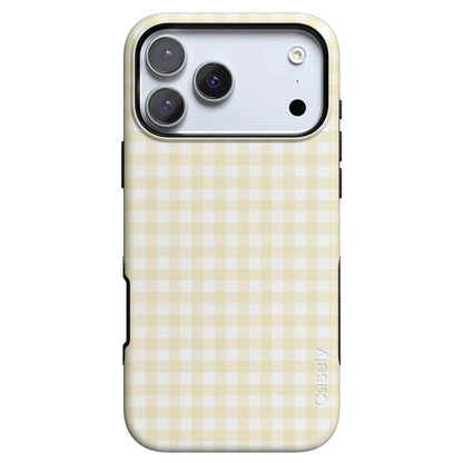 Pastel Picnic | Yellow Gingham Case