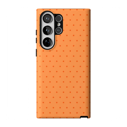 On the Dot | Orange Polka Dot Case