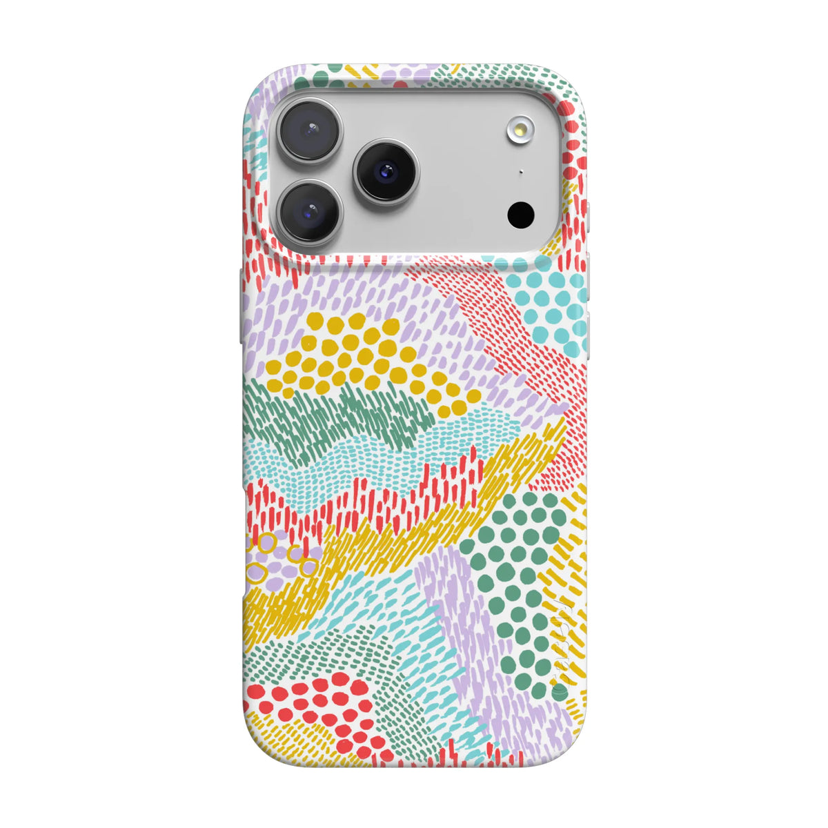 Color Me Happy | Pattern Colorblock Case