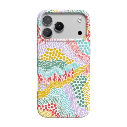 Color Me Happy | Pattern Colorblock Case
