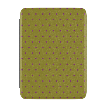 On the Dot | Moss & Plum Dots Kindle Case