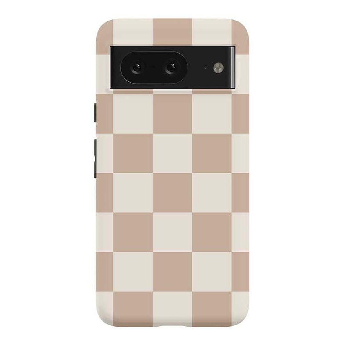 Fit Check | Neutral Checkerboard Google Pixel Case