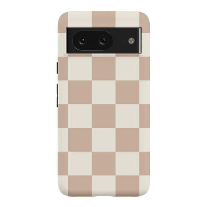 Fit Check | Neutral Checkerboard Google Pixel Case