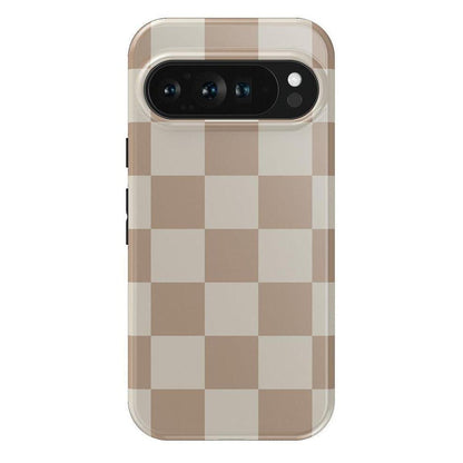 Fit Check | Neutral Checkerboard Google Pixel Case