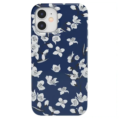 Floral Forest | Navy Cherry Blossom Floral Case