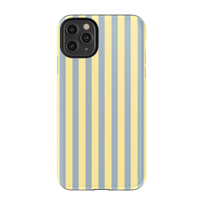 Coastline Stripes | Blue & Yellow Case