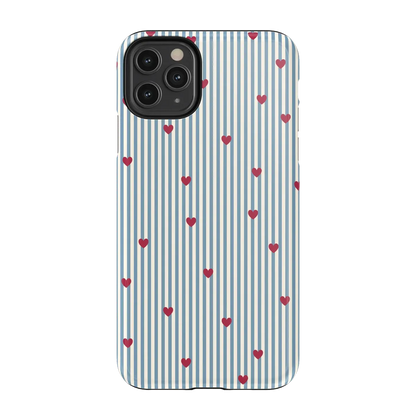 Love Lines | Blue Stripes Case