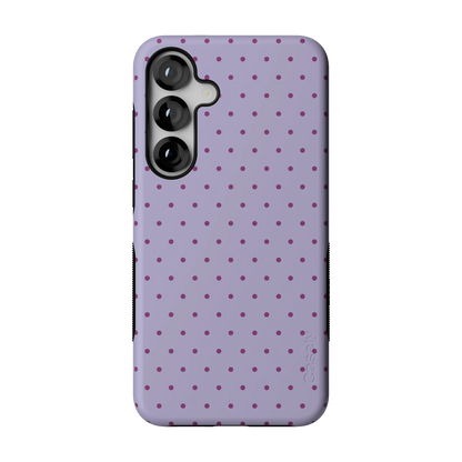 On the Dot | Purple & Plum Polka Dot Case