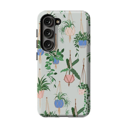 Hanging Around | Potted Plants Floral Samsung Case