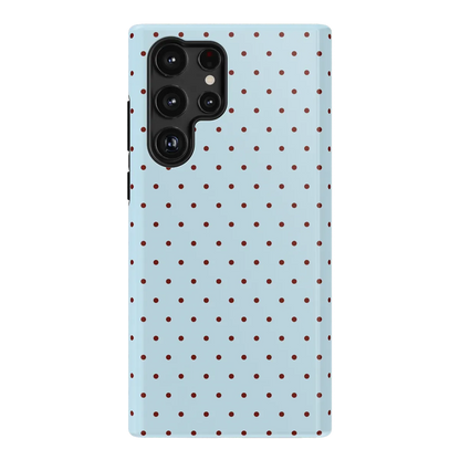 On the Dot | Blue Polka Dot Case