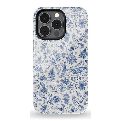 Hop & Bloom | Bunny Toile Case