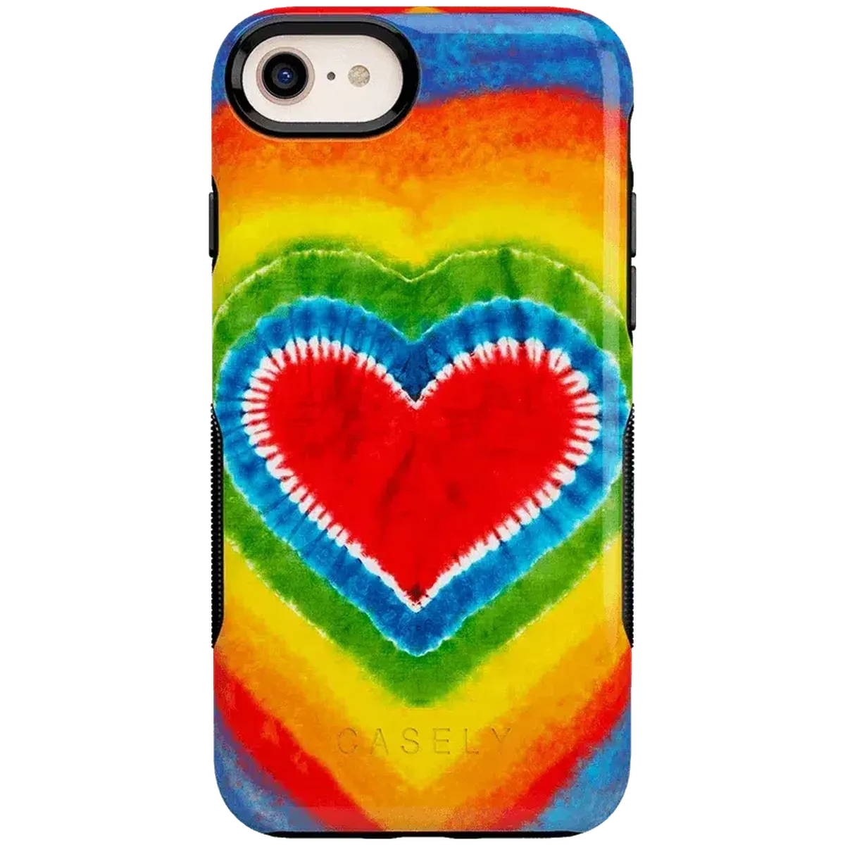 I Heart Tie Dye | Rainbow Heart Case