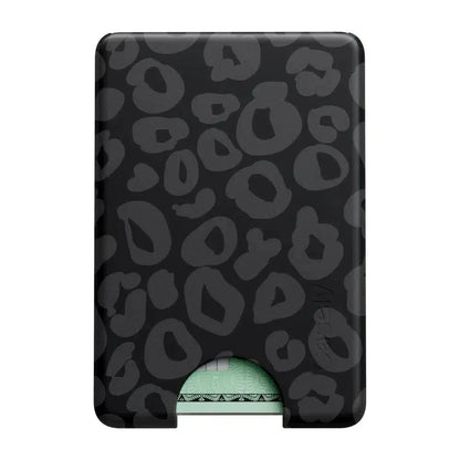 Into the Wild | Black Leopard MagWallet