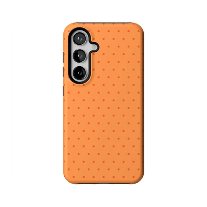 On the Dot | Orange Polka Dot Case