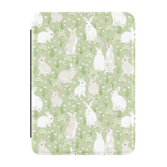 Hop to it | Green Bunny Kindle Case