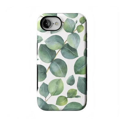 Leaf Me Alone | Green Floral Print Case