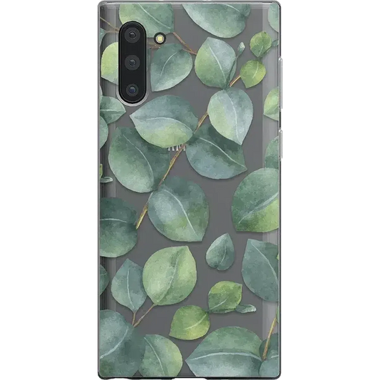 Leaf Me Alone | Green Floral Print Samsung Case