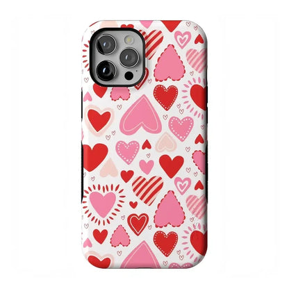 Love Struck | Heart Stickers Case