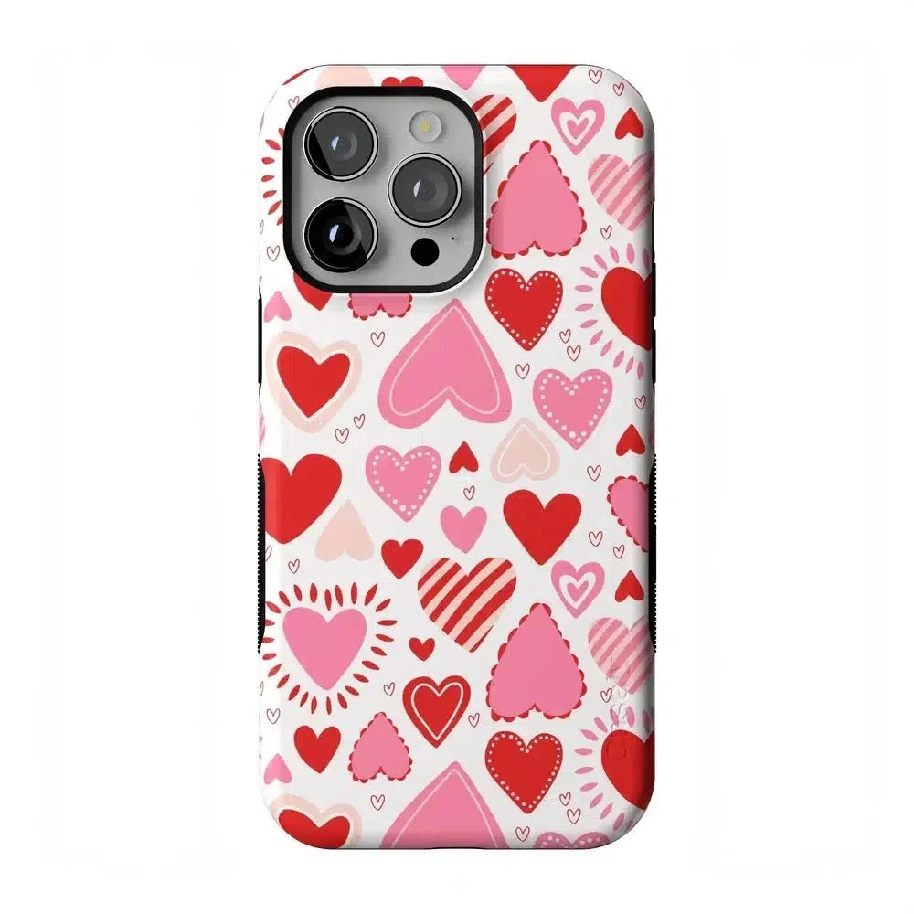 Love Struck | Heart Stickers Case