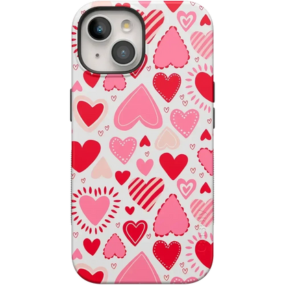 Love Struck | Heart Stickers Case