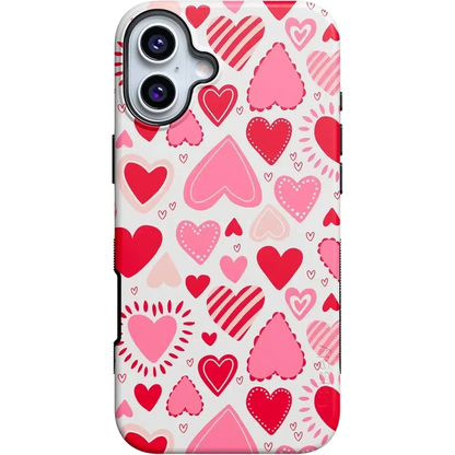 Love Struck | Heart Stickers Case