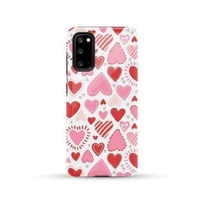 Love Struck | Heart Stickers Case