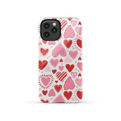 Love Struck | Heart Stickers Case