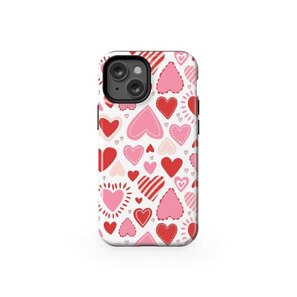 Love Struck | Heart Stickers Case