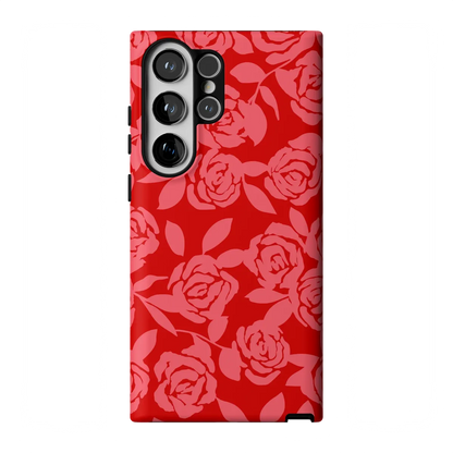 Final Rose | Red & Pink Floral Case