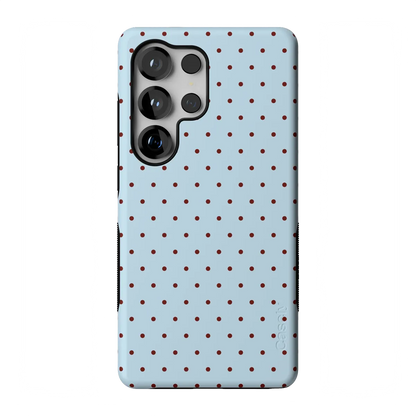 On the Dot | Blue Polka Dot Case