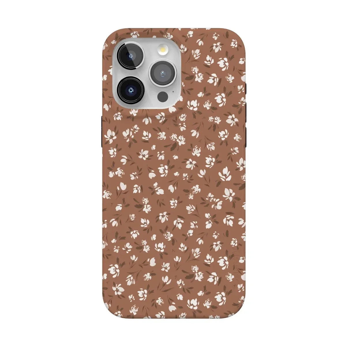 Mocha Meadow | Tiny Flowers Case