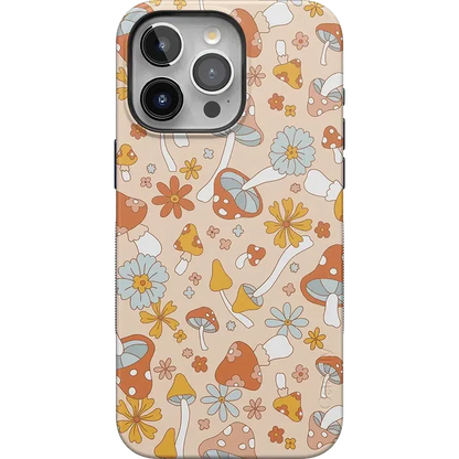 Mushroom Magic | Retro Floral Case