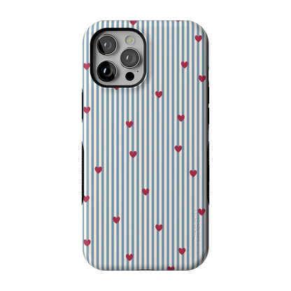 Love Lines | Blue Stripes Case