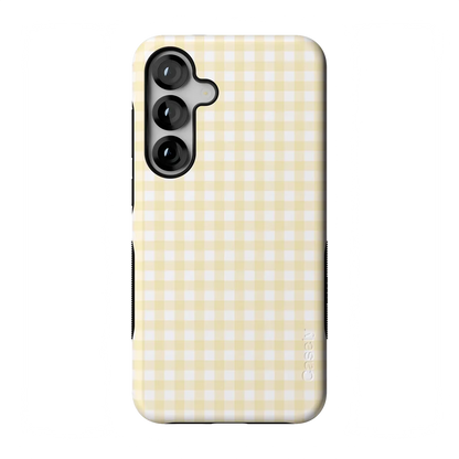 Pastel Picnic | Yellow Gingham Case