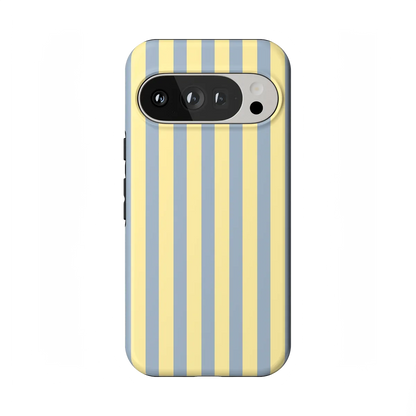 Coastline Stripes | Blue & Yellow Case