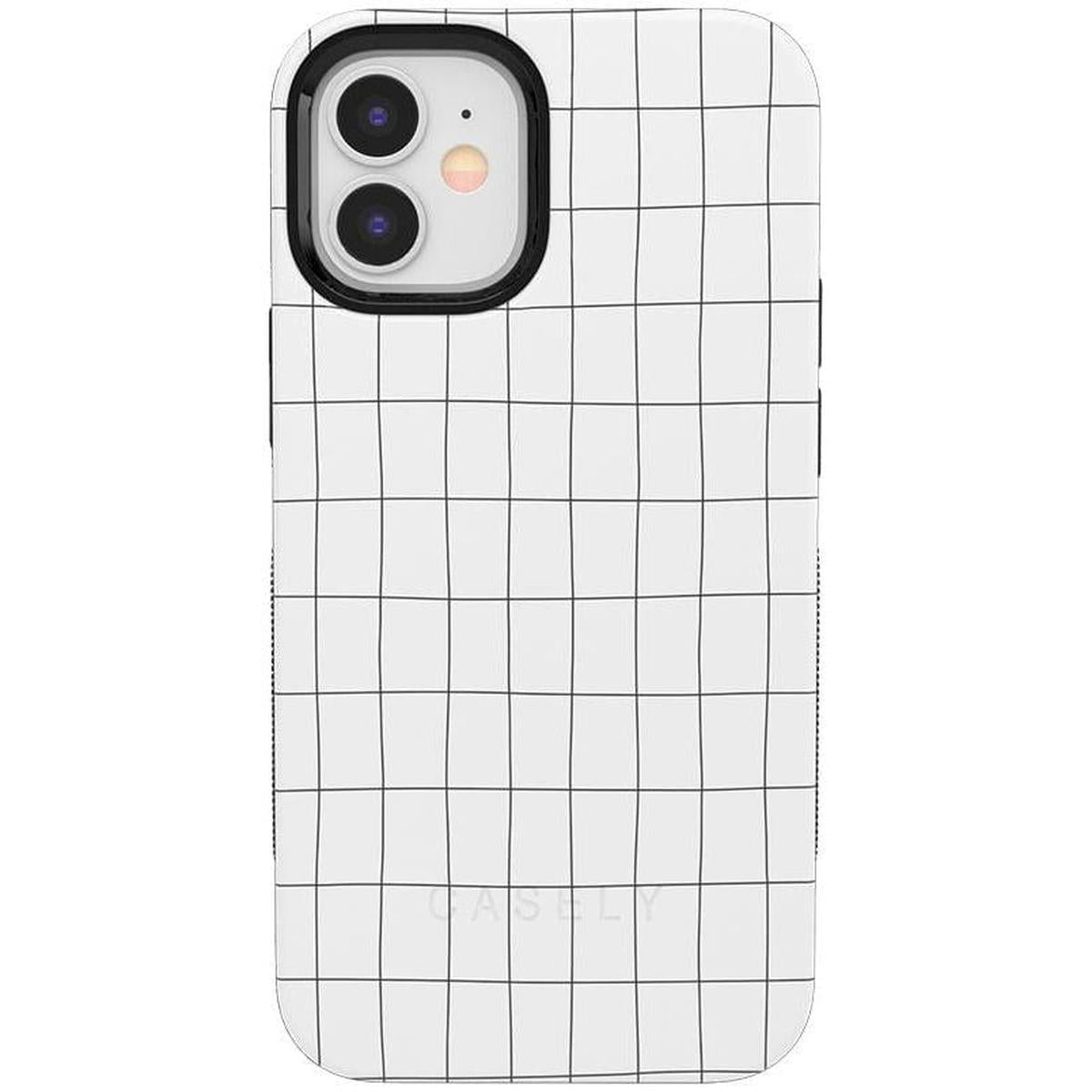 Off the Grid | White & Black Lined Case