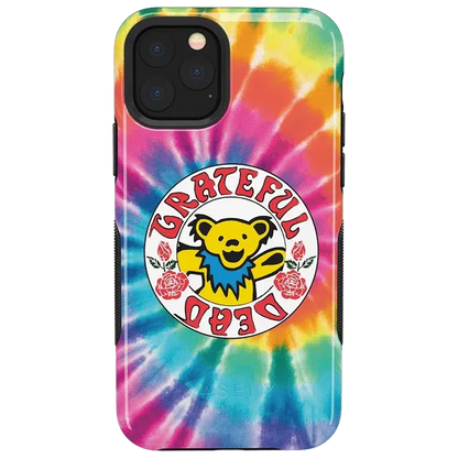 On Tour | Grateful Dead Tie Dye Sticker Case