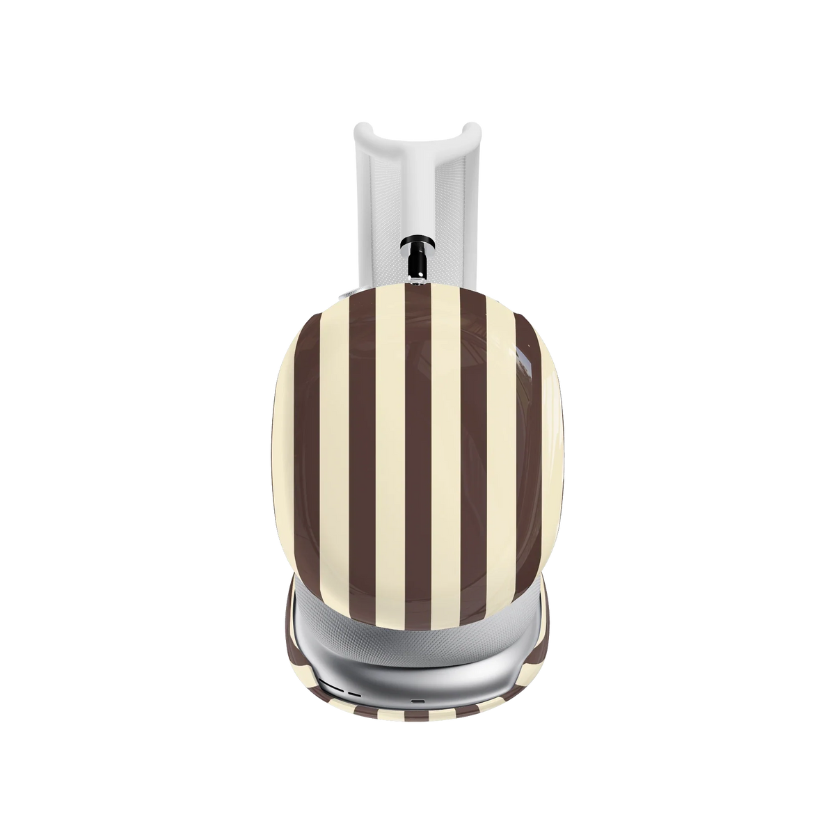 S'more Stripes | Brown Striped AirPods Max Case