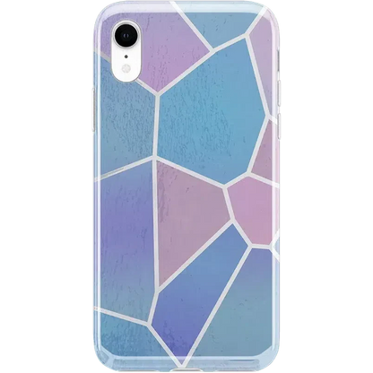 Other Side | Holographic Metallic Stained Glass Marble Case
